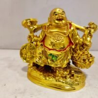Laughing buddha fengshui golden
