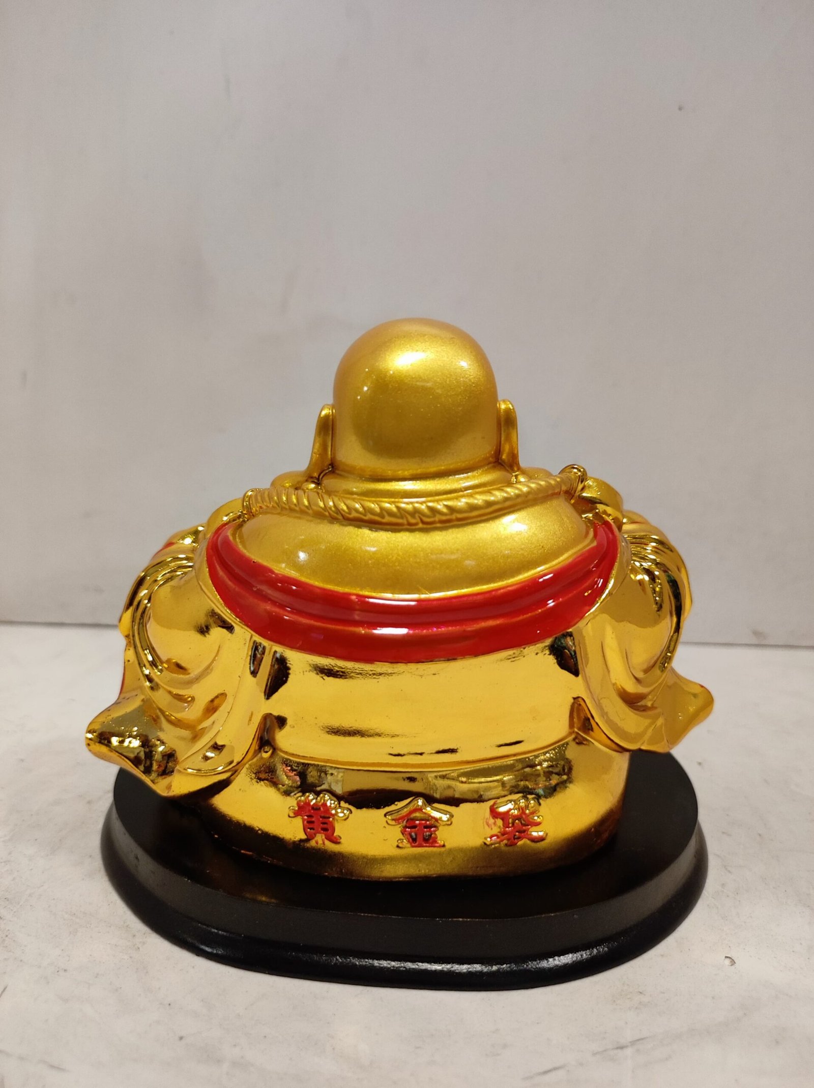 Feng-shui Golden Laughing Buddha/Happy man statue Big - Image 1