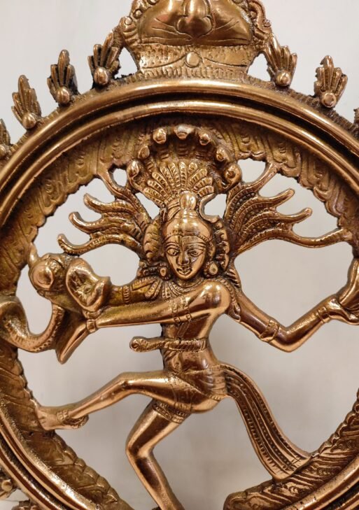 Black metal Nataraj Statue for Home decor