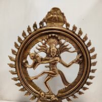Black metal Nataraj Statue for Home decor