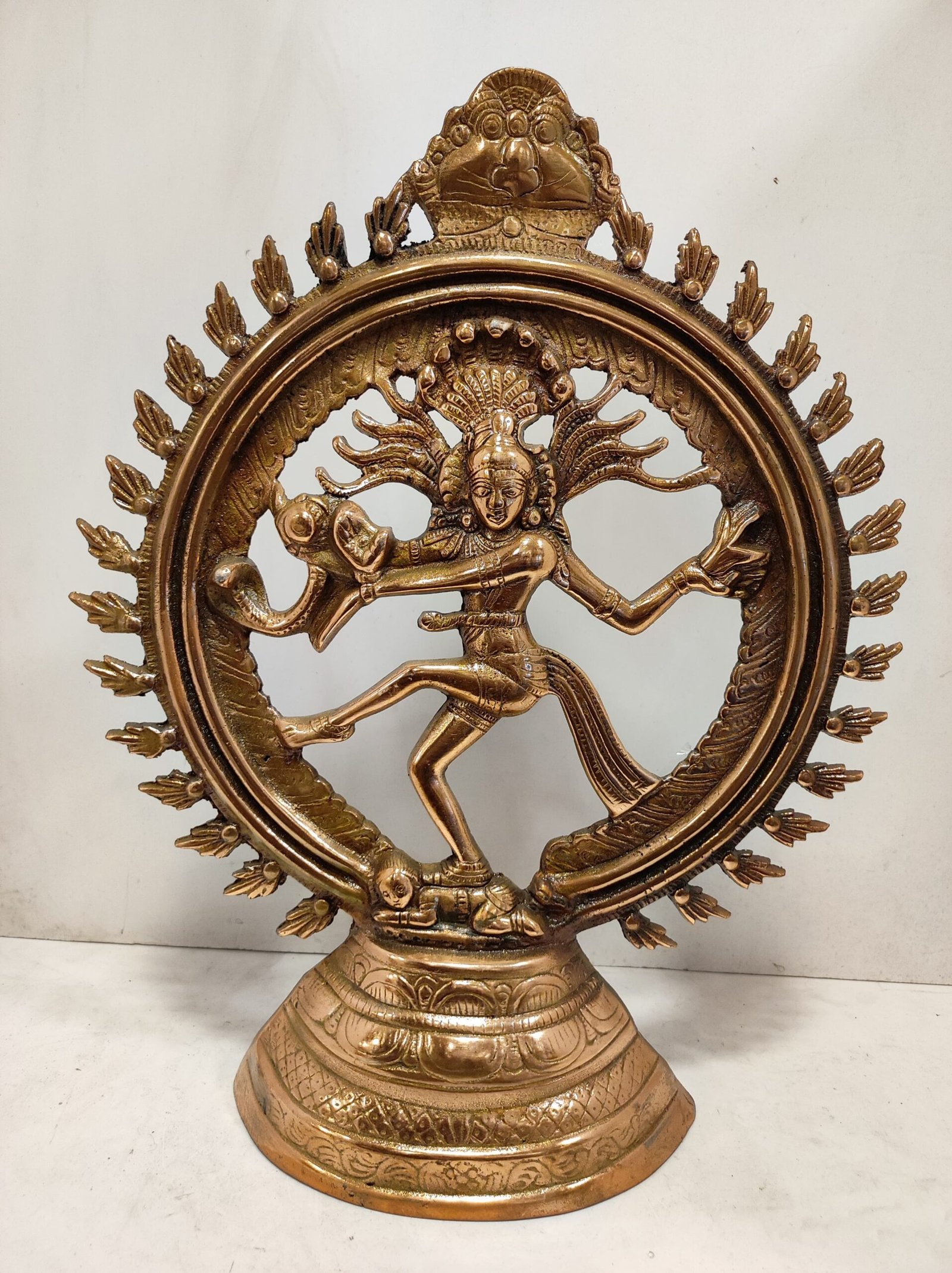 Black metal Nataraj Statue for Home decor
