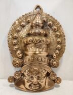Black metal Kathakali head for Home decor/ Hanging embossed frame/ Kathakali embossed type