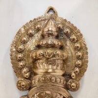 Black metal Kathakali head for Home decor/ Hanging embossed frame/ Kathakali embossed type