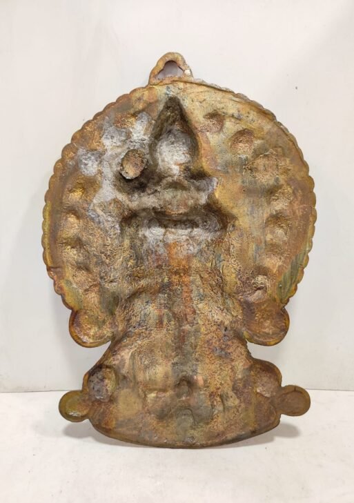 Black metal Kathakali head for Home decor/ Hanging embossed frame/ Kathakali embossed type