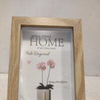 Box Photo frame for table decor/Beads frame for table decor