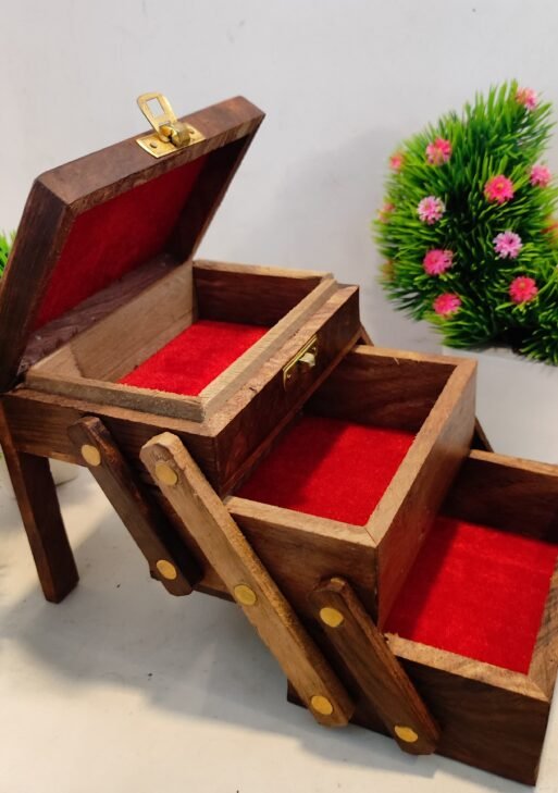 Multi level Wooden Box