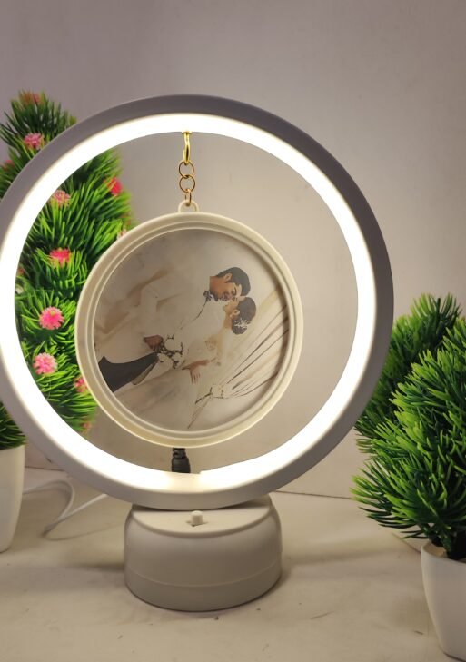 Photo lamp for table decor