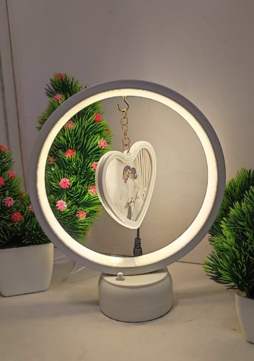Photo lamp for table decor