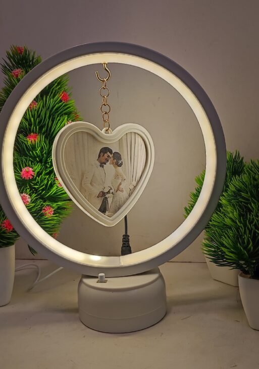 Photo lamp for table decor