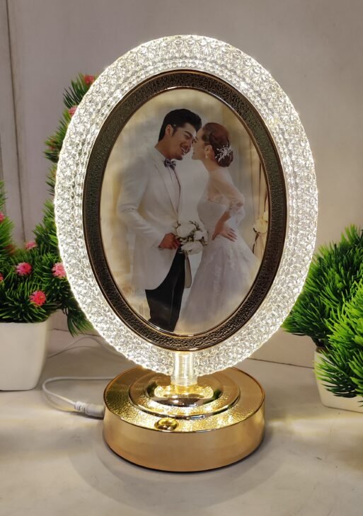 Photo lamp for table decor