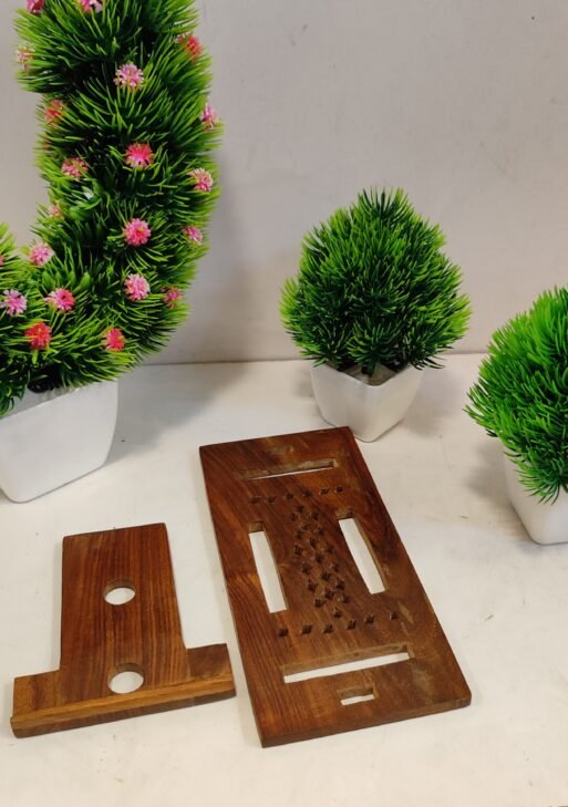 Wooden Mobile stand/ Mobile Holder