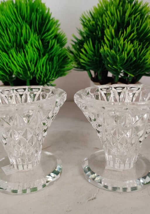 Crystal candle stand/Candle Holder (Set of 2)
