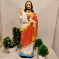 Christ Idol Statue Multicolour 480cm