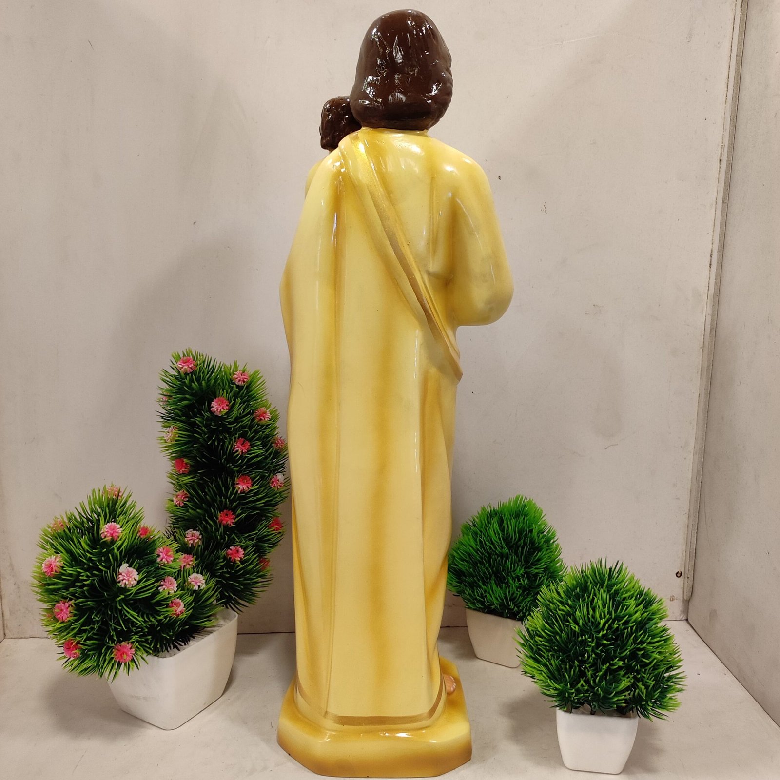 St.Joseph idol/ Joseph Fibre statue Golden 48 cm - Image 2
