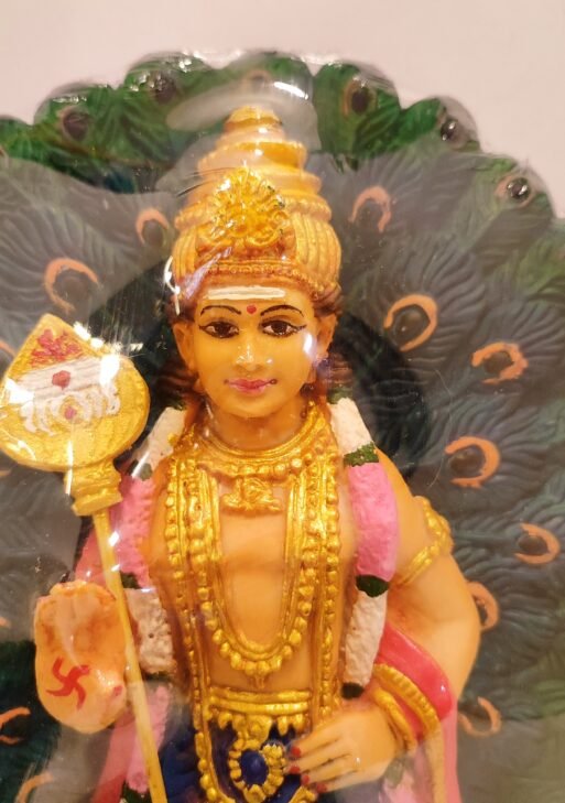 Velmuruka idol/ Murukan statue Multicolour 27 cm