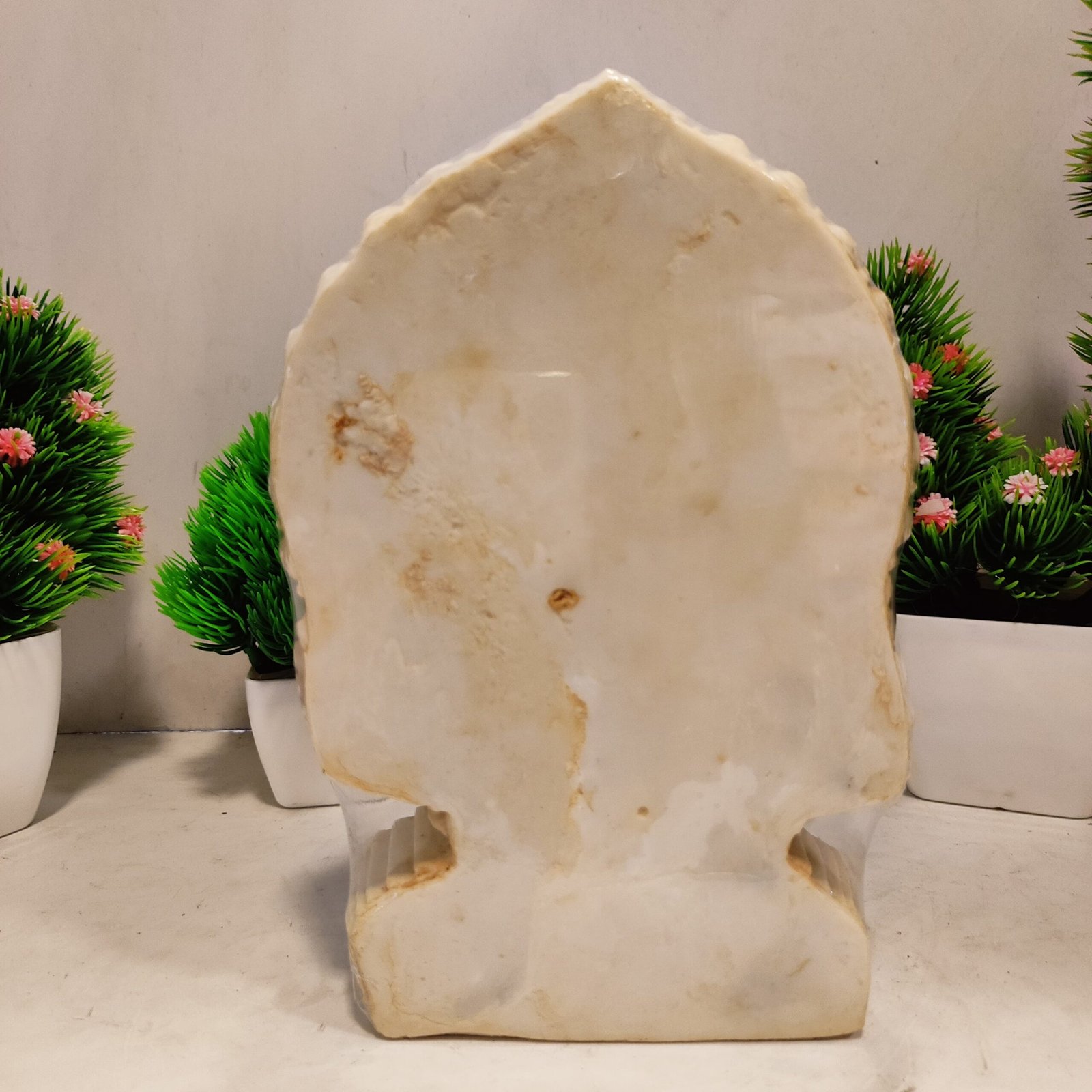 Ganesha idol/ Vinayakan statue ivory - Image 2