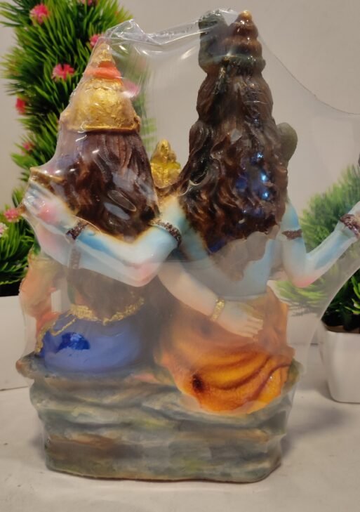 Shiv parivar idol/ Shiva family statue 19 cm