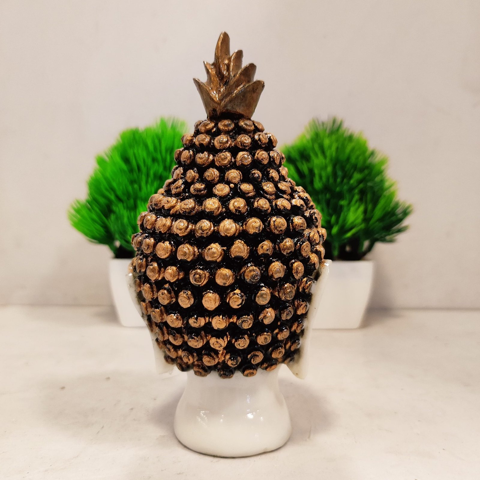 Buddha Face Marble/ White Buddha Face 13 cm - Image 1