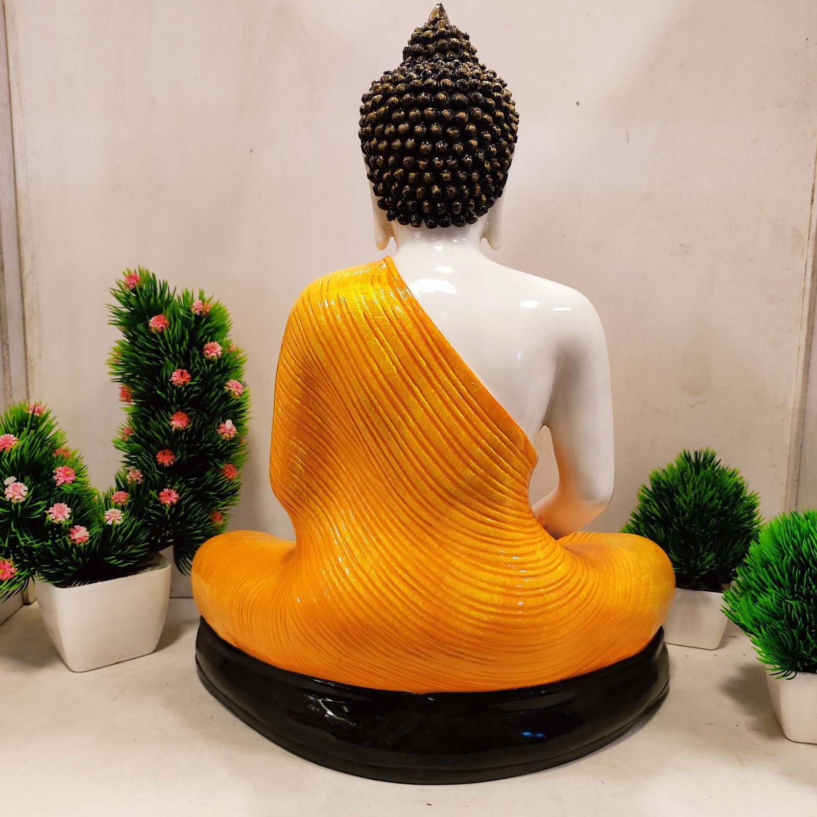 Buddha Statue - White Marble - Image 2