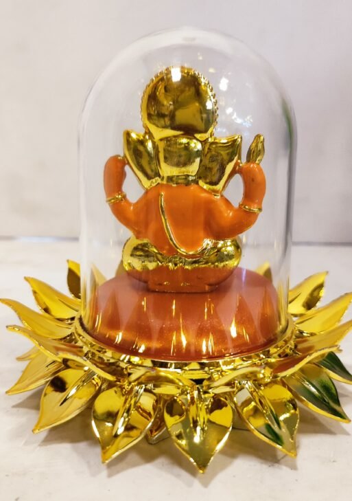Ganesha in lotus Showpiece/ Ganesha car dash figure