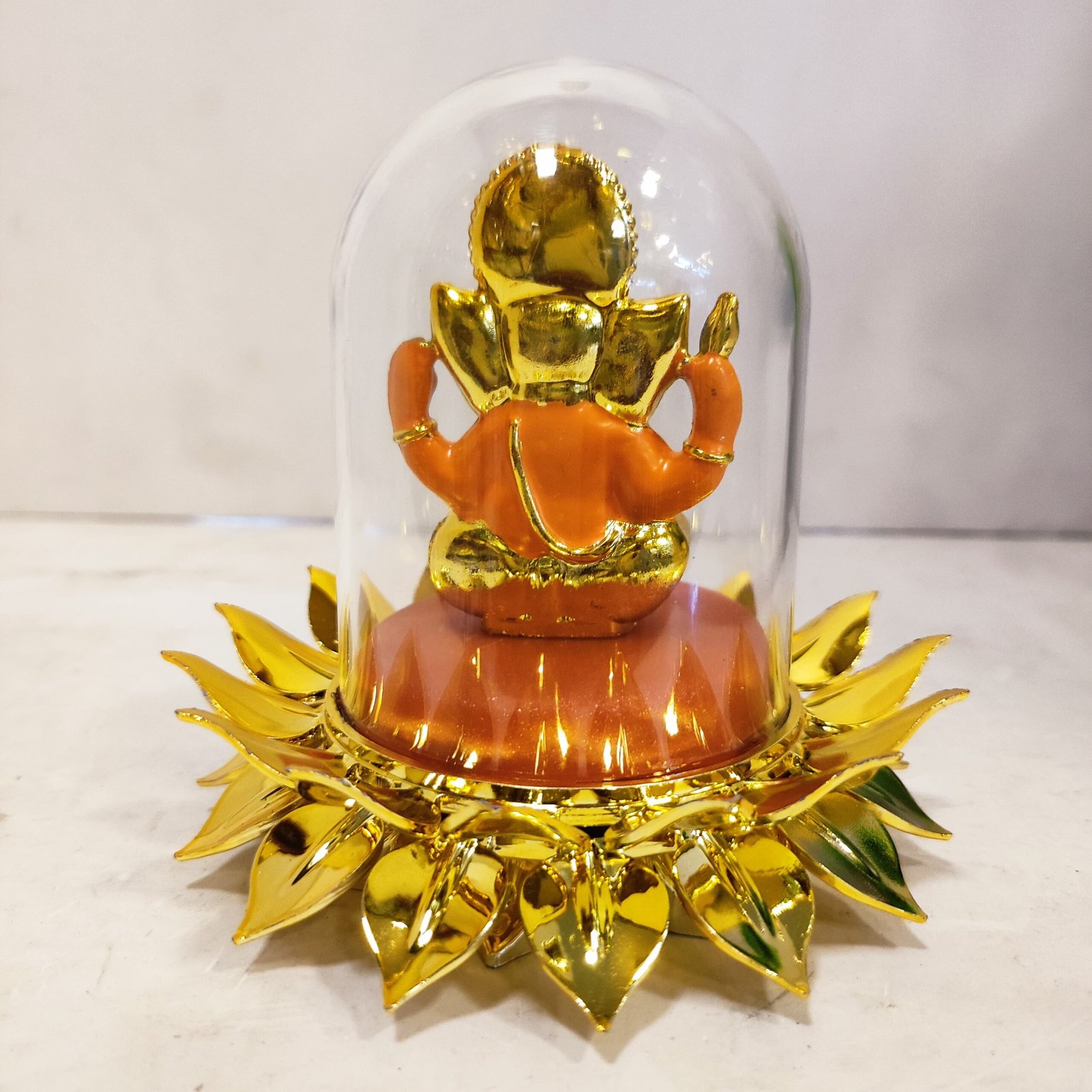 Ganesha in lotus Showpiece/ Ganesha car dash figure - Image 1