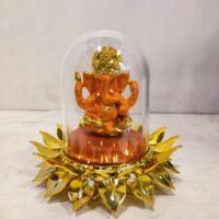 Ganesha in lotus Showpiece/ Ganesha car dash figure