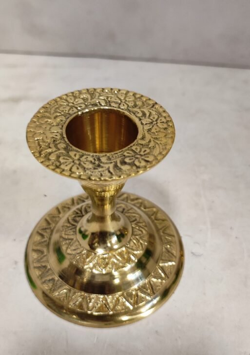 Brass Candle Holder 7.5cm