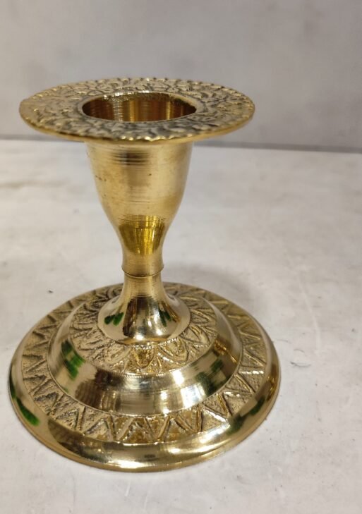 Brass Candle Holder 7.5cm