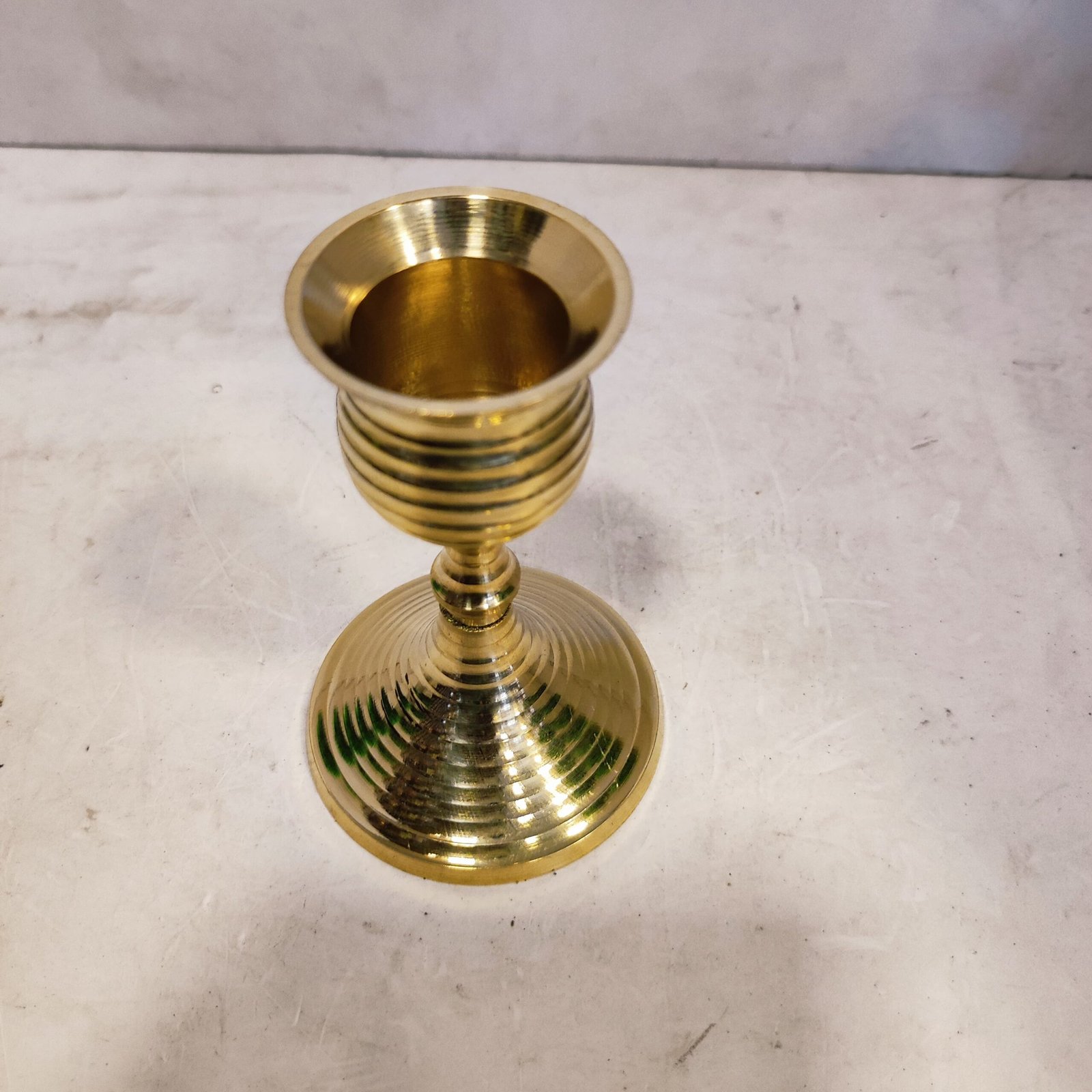 Brass Candle Holder 9.5cm