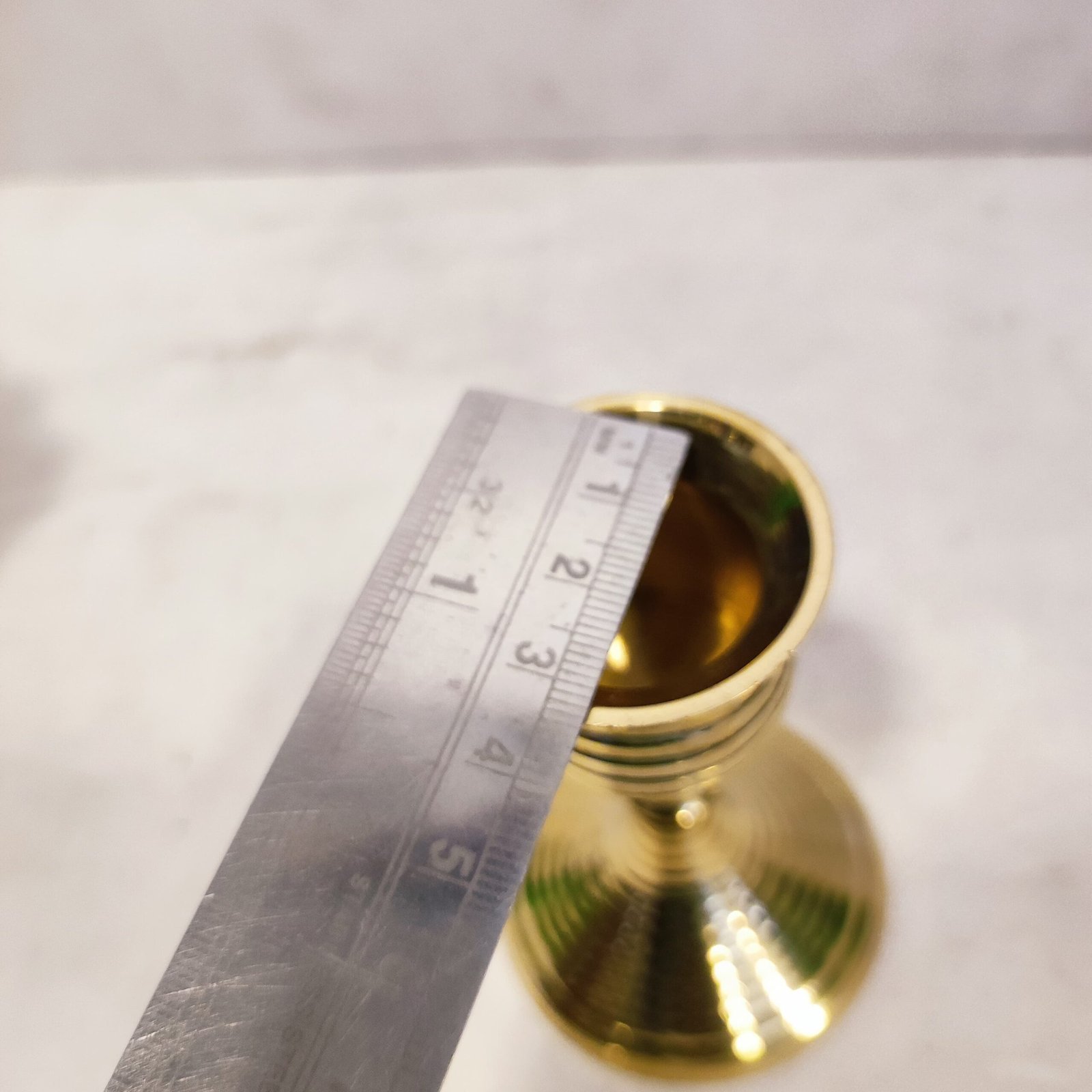 Brass Candle Holder 9.5cm - Image 2