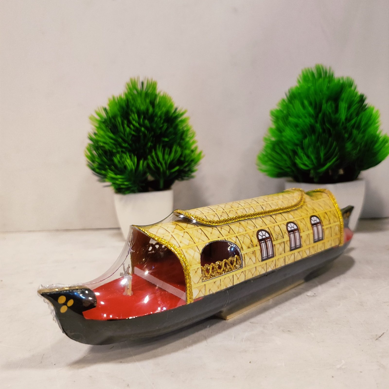 Wooden Boat 22cm
