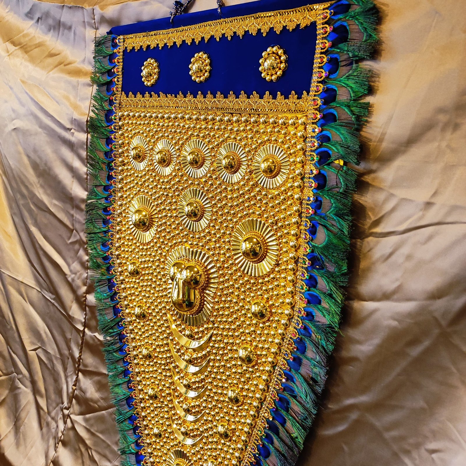 Nettipattam/ netipot peacock 107cm(42 inches) - Image 1