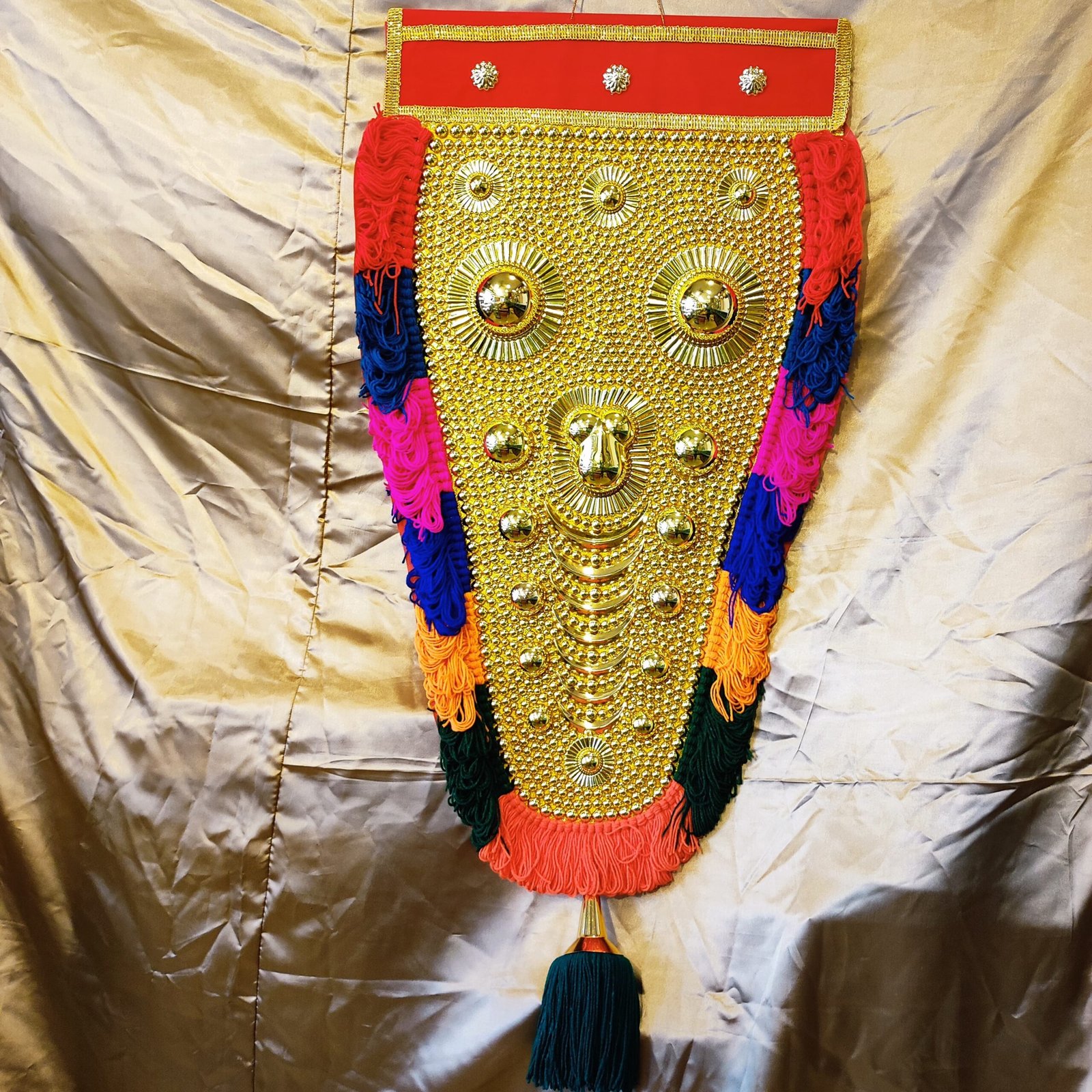 Nettipattam 4ft/ netipot Red 119cm(48 inches)