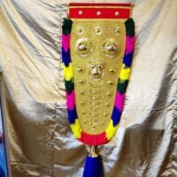 Nettipattam 4.5ft/ nettipot Red 142cm(56 inches)