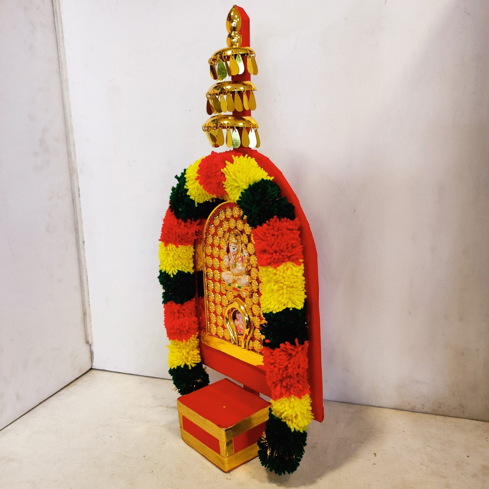 Kolam 1.5ft/ Traditional Indian Kolam Decorative Piece - Image 2