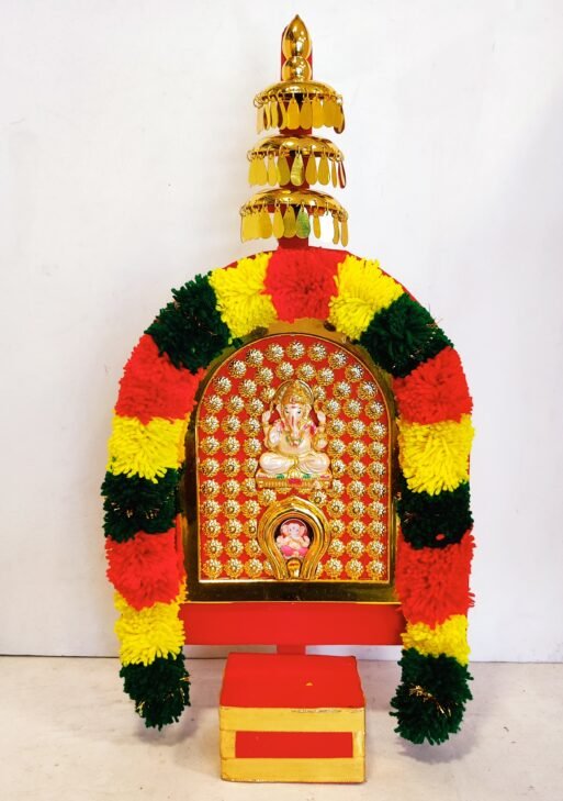 Kolam 1.5ft/ Traditional Indian Kolam Decorative Piece