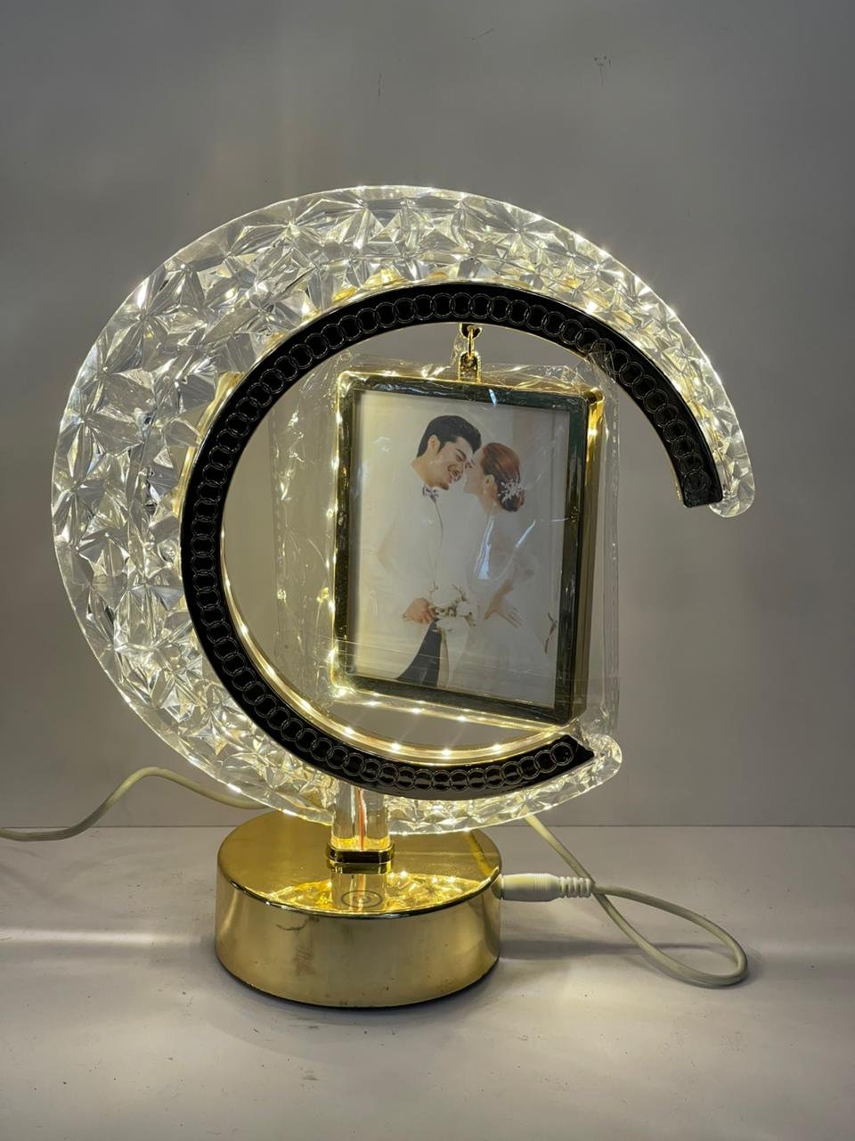 Crescent Moon Lamp 30cm