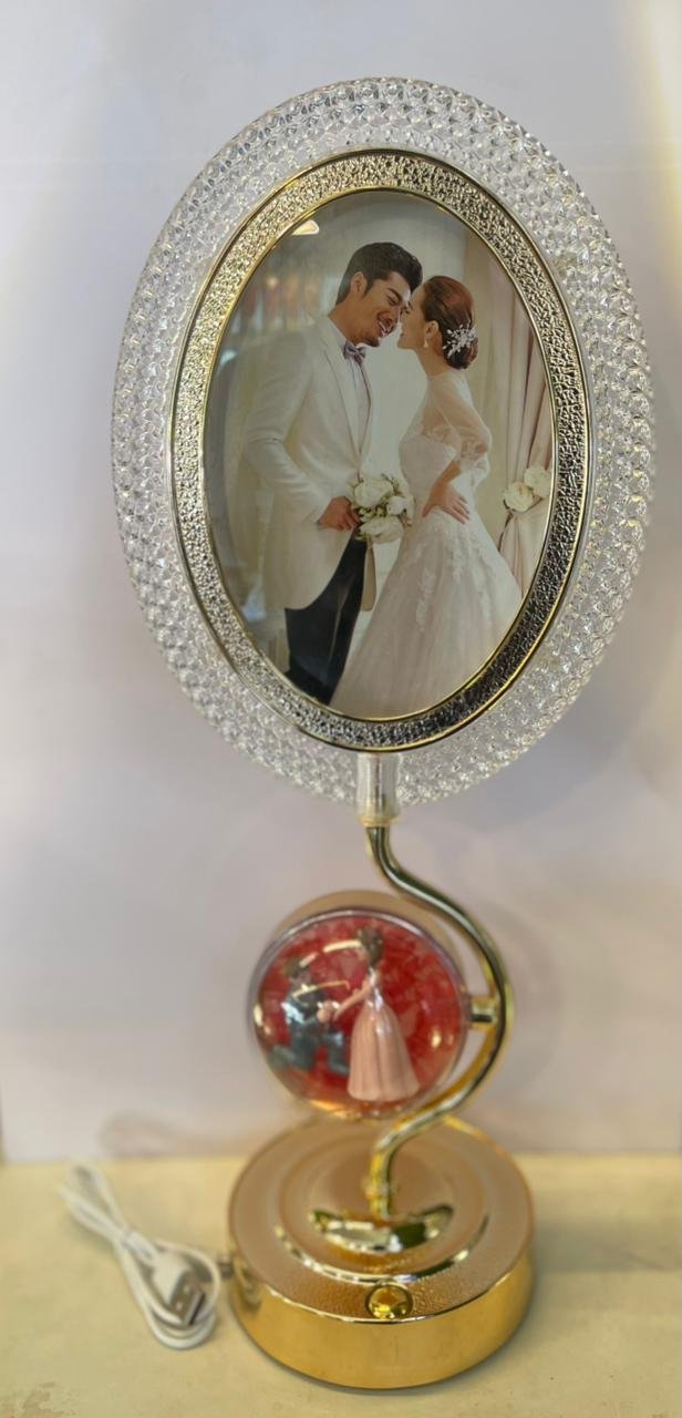 Photo Crescent Touch Lamp 40cm