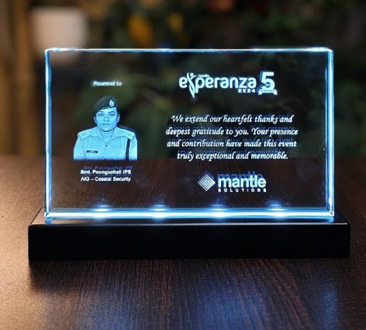 3D Crystal Cube FC04