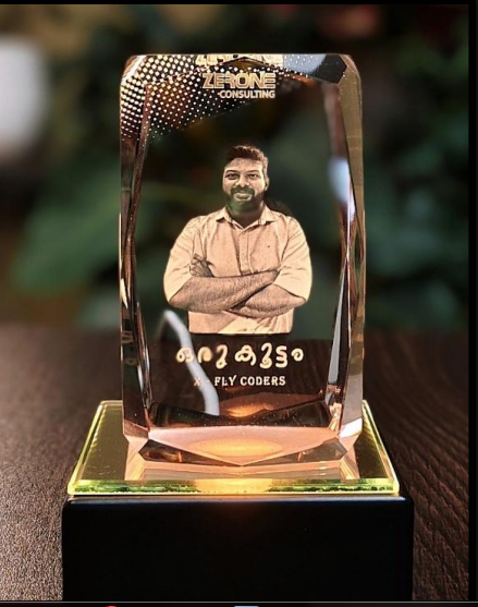 3D Crystal Cube FC06