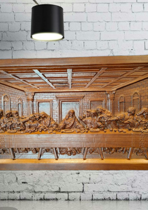 Wooden Last Supper