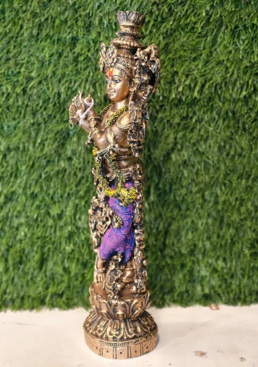 Antique Krishna idol/  krishna idol 14 inch (35 cm)
