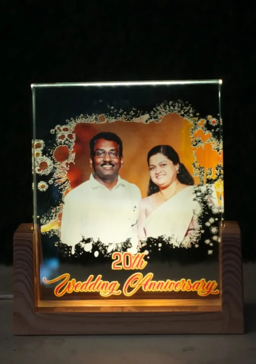 3D Crystal Frame