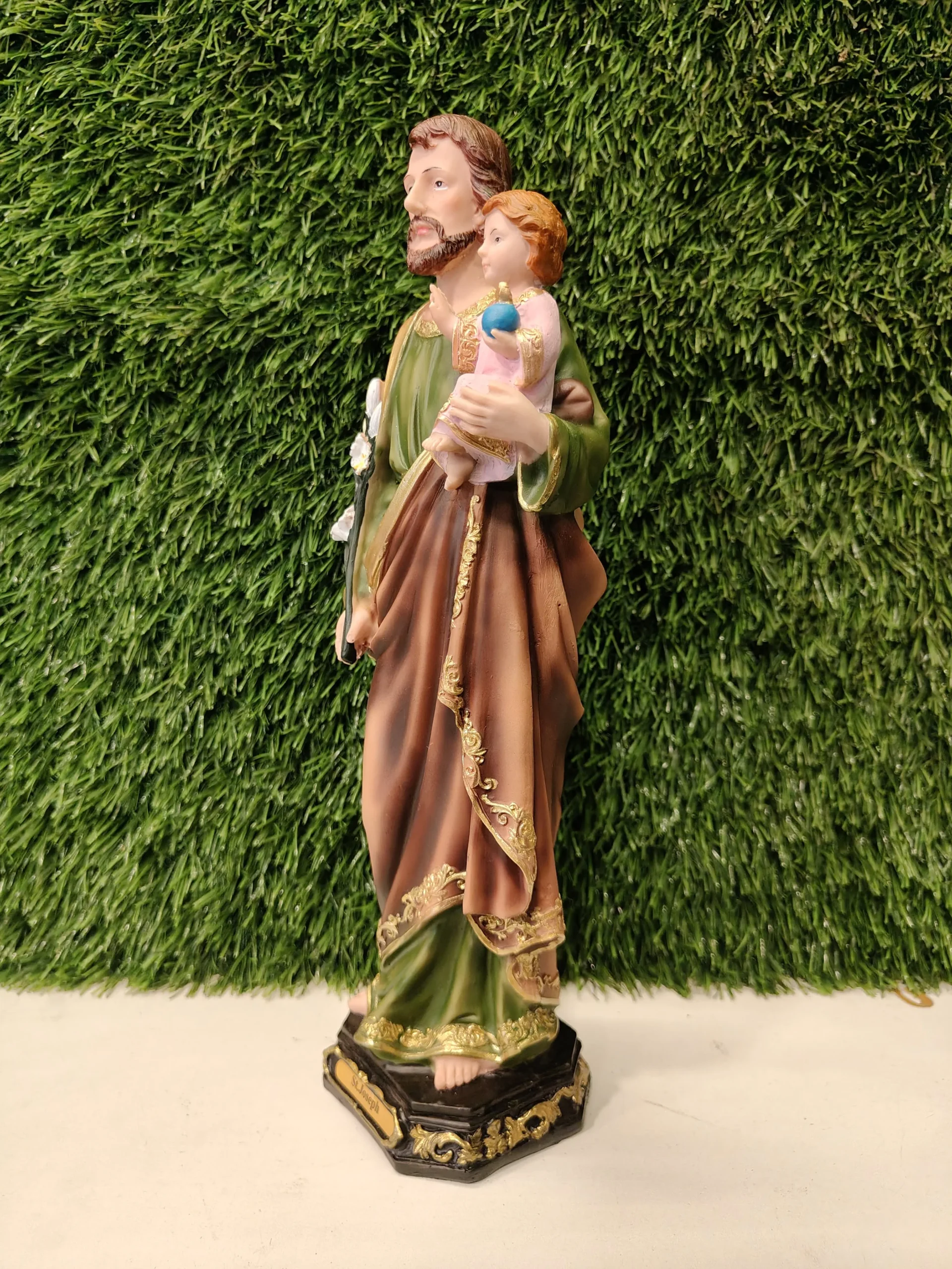 St. Joseph with Jesus – 13 Inch - Image 1