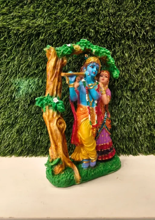 Radha Krishna Idol – 9.5 Inch