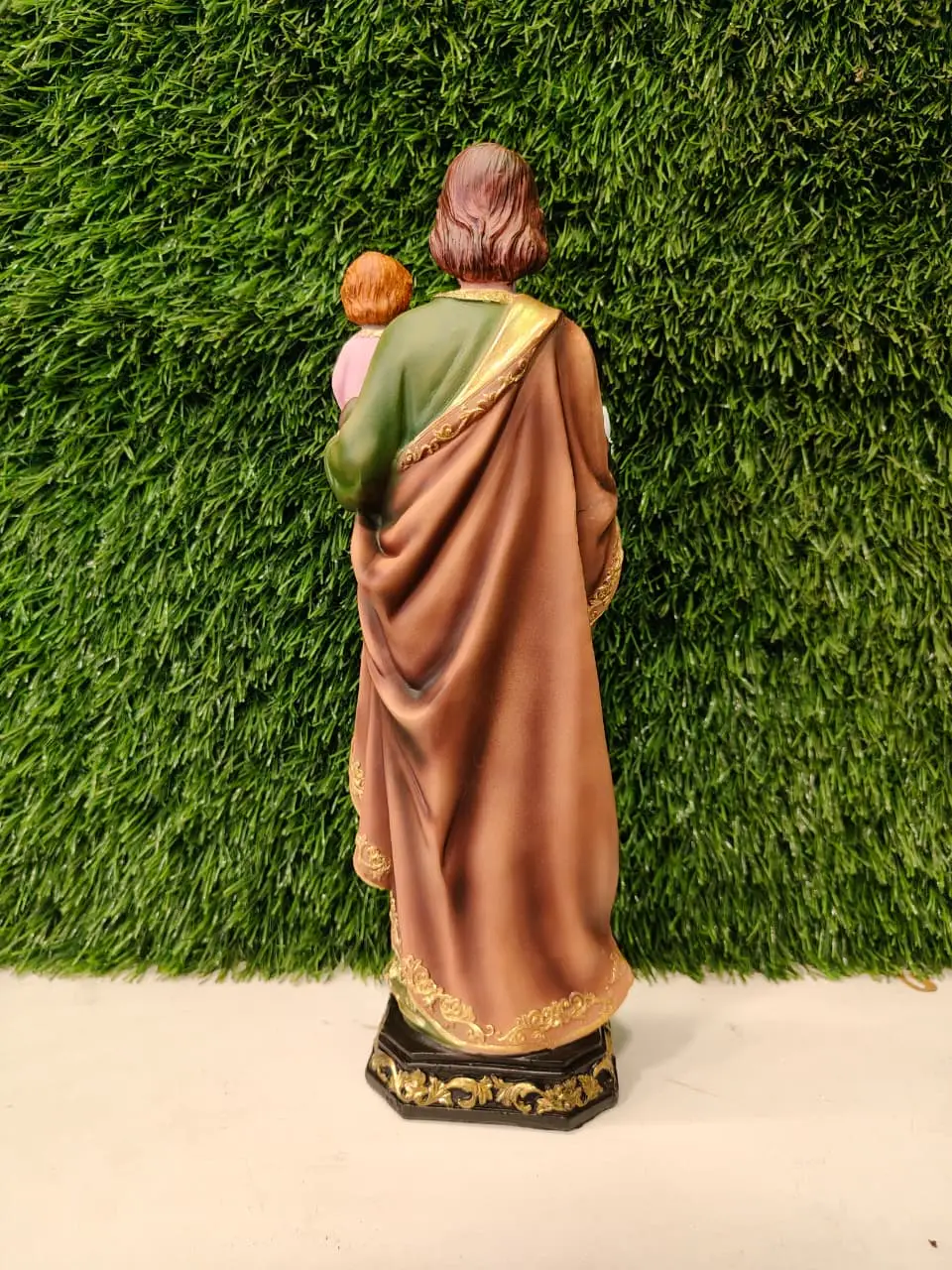 St. Joseph with Jesus – 13 Inch - Image 3